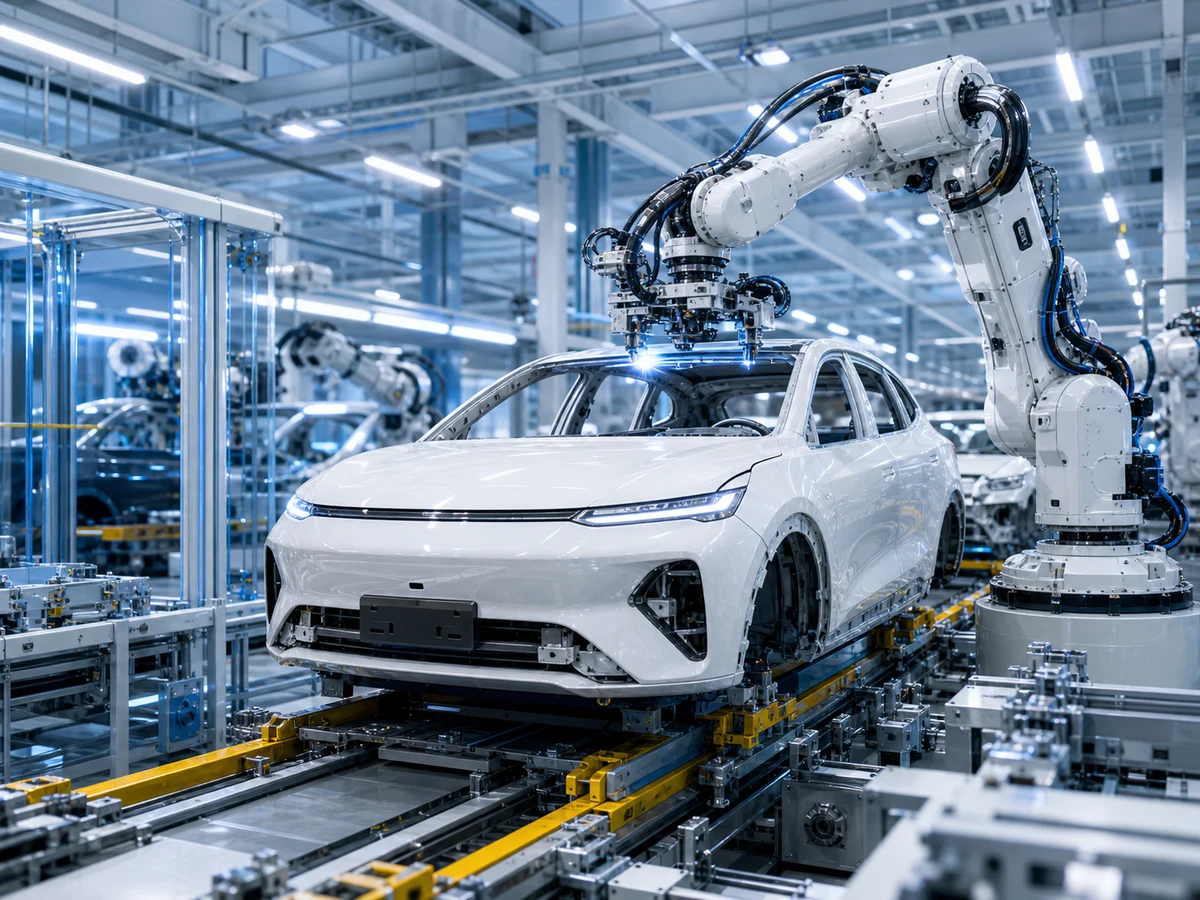 Automotive smart manufacturing assembly line