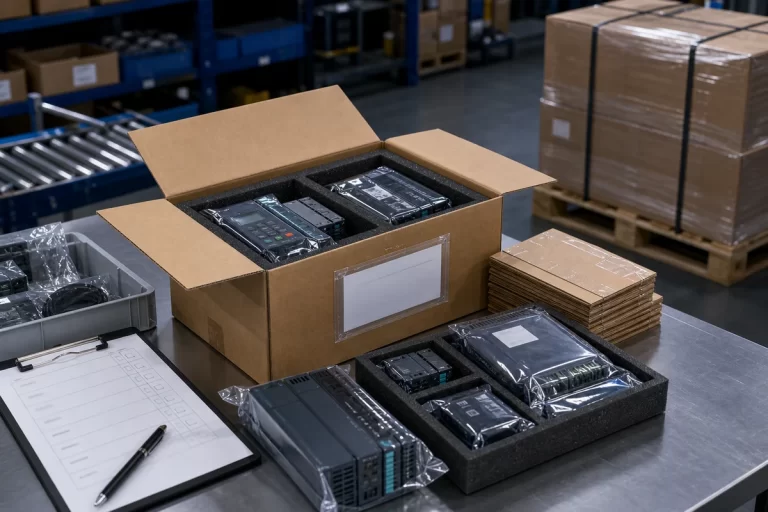 Automation spare parts export packing 2026