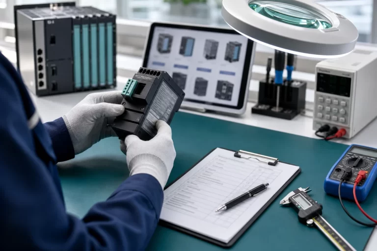 Automation model label photos spare parts 2026
