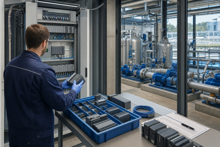 water treatment PLC spare parts planning 2026
