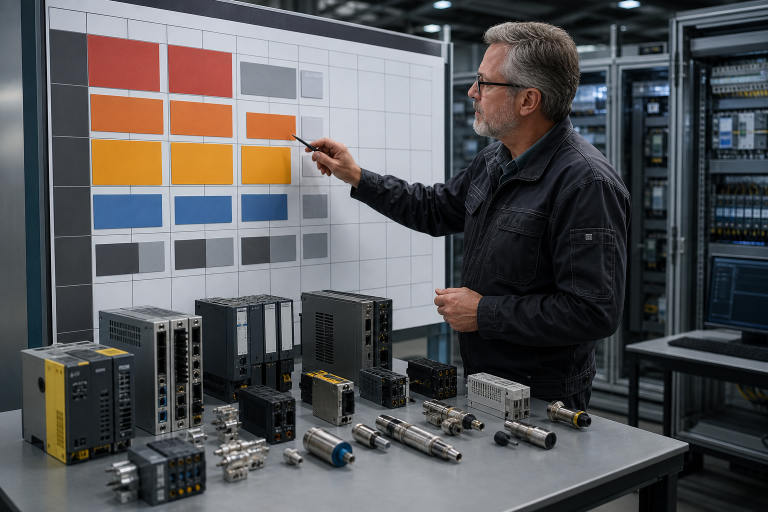 industrial automation spare parts criticality matrix planning 2026