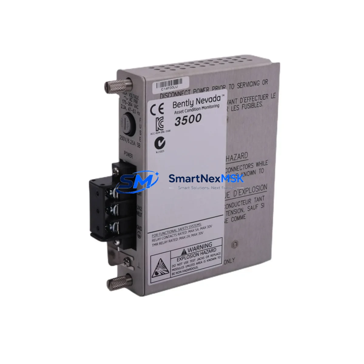 BENTLY NEVADA | 125840-01 | High Voltage AC Power image 2