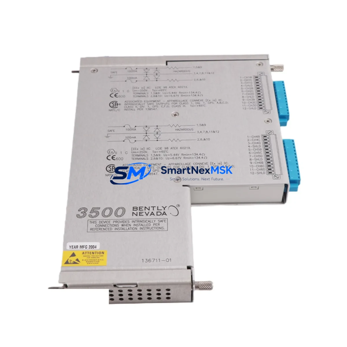 BENTLY NEVADA | 136711-01 | I/O Module image 6