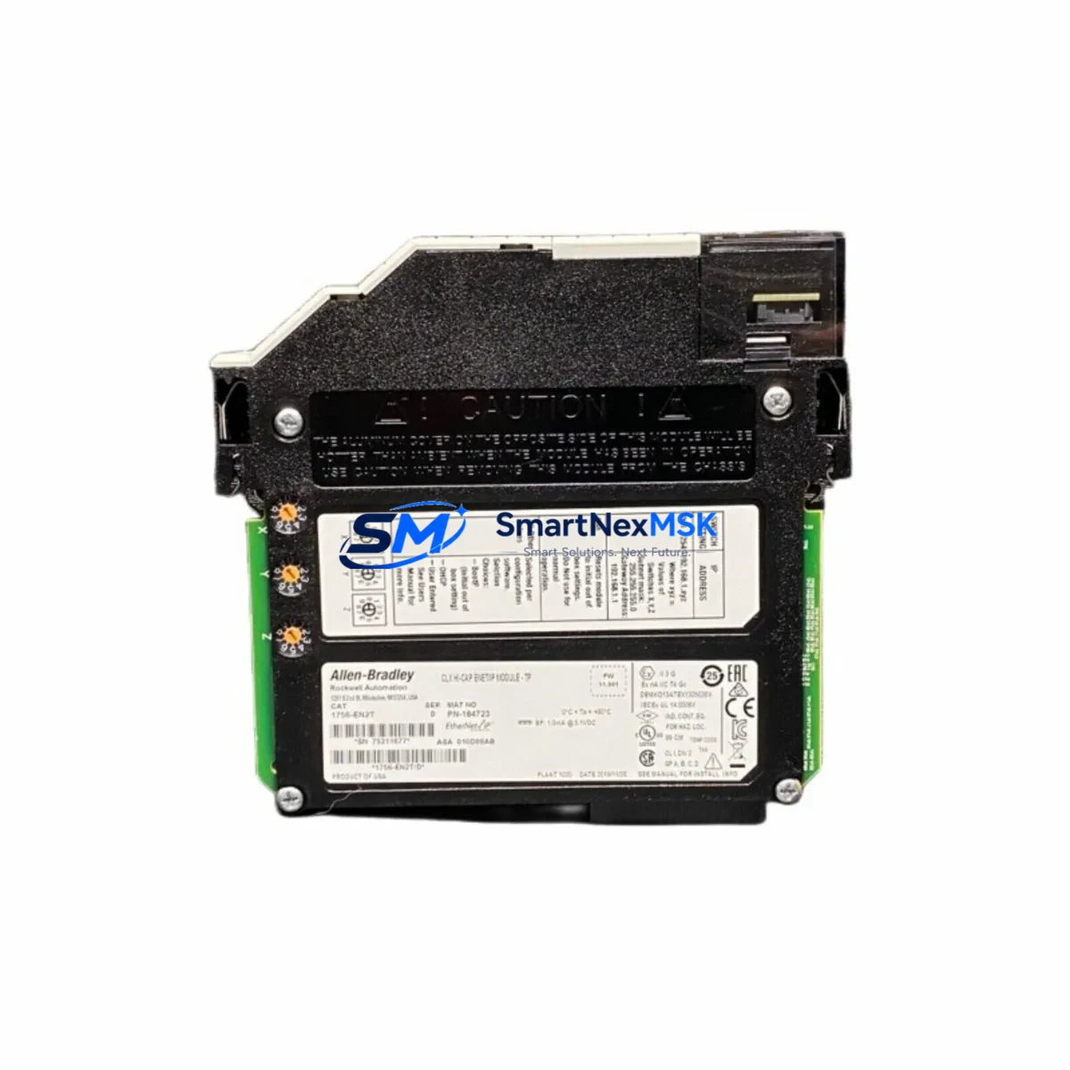 AB 1756-EN2T/D ControlLogix EtherNet/IP bridge Module Ser D image 3