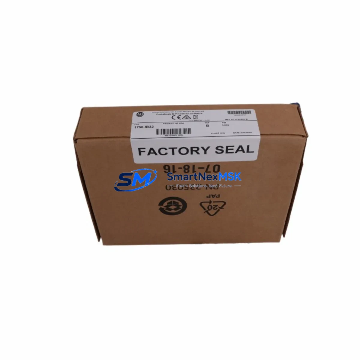 AB 1756-IB32 ControlLogix 32 Pt 12/24V DC D/I Module image 2