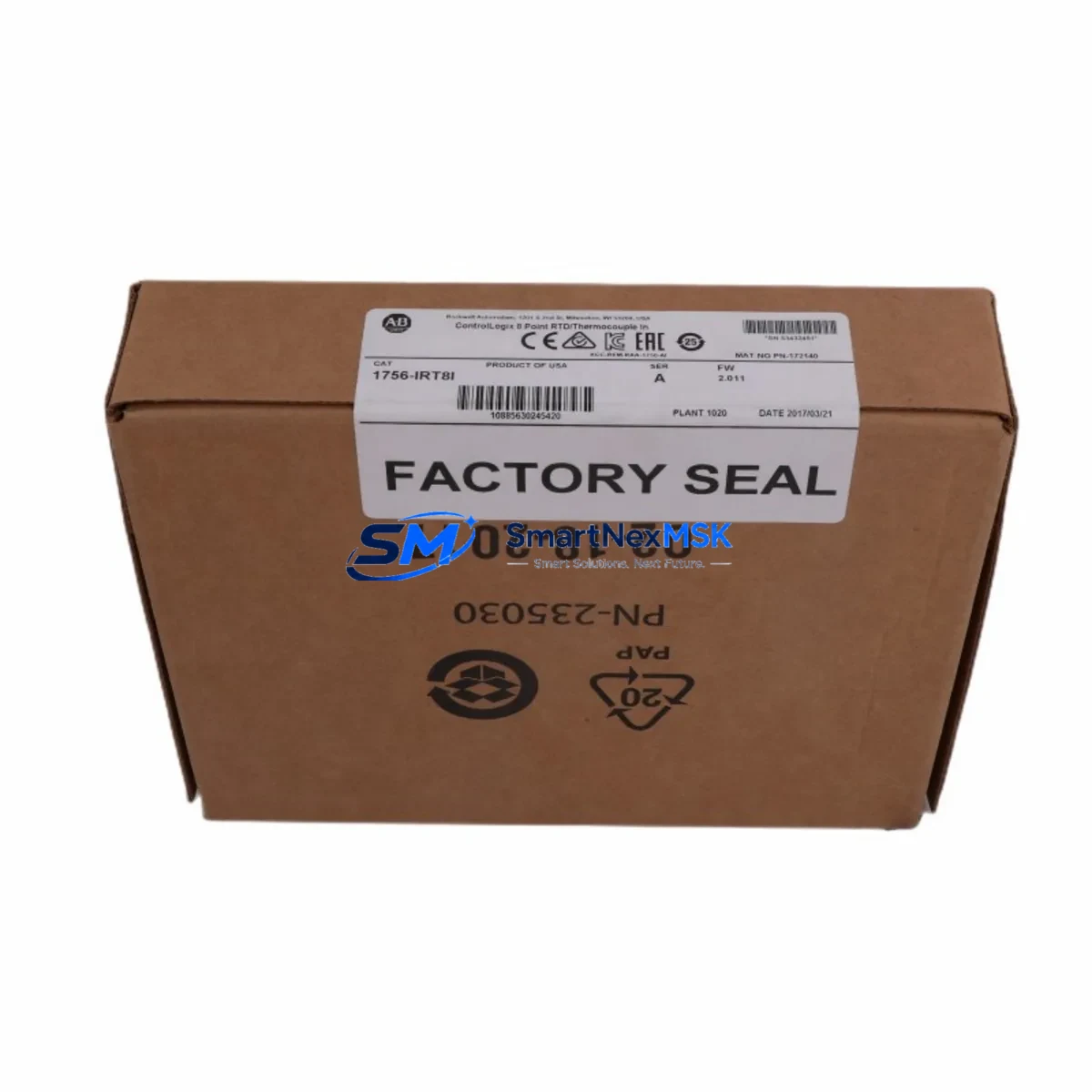 AB 1756-IRT8I ControlLogix 8 Point RTD/Thermocouple In image 3