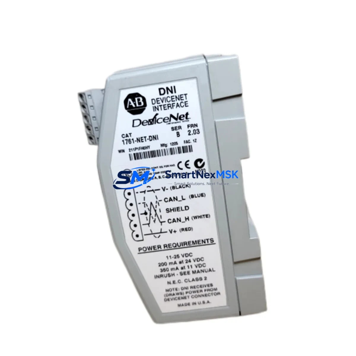 AB | 1761-NET-DNI | MicroLogix and SLC Communication Adaptor