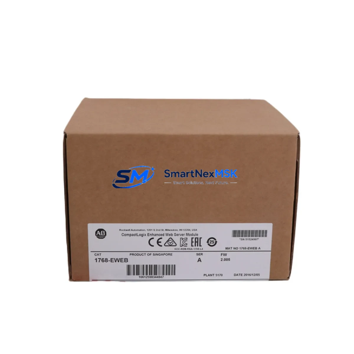 AB | 1768-EWEB | CompactLogix Enhanced Web Server Module image 3
