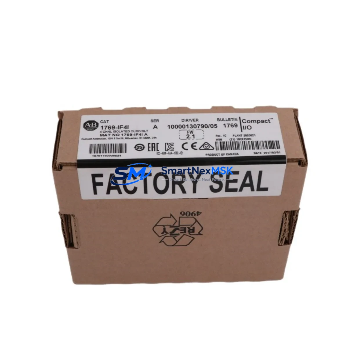 AB | 1769-IF4I | CompactLogix 4 Pt A/I C and V Iso Module image 3