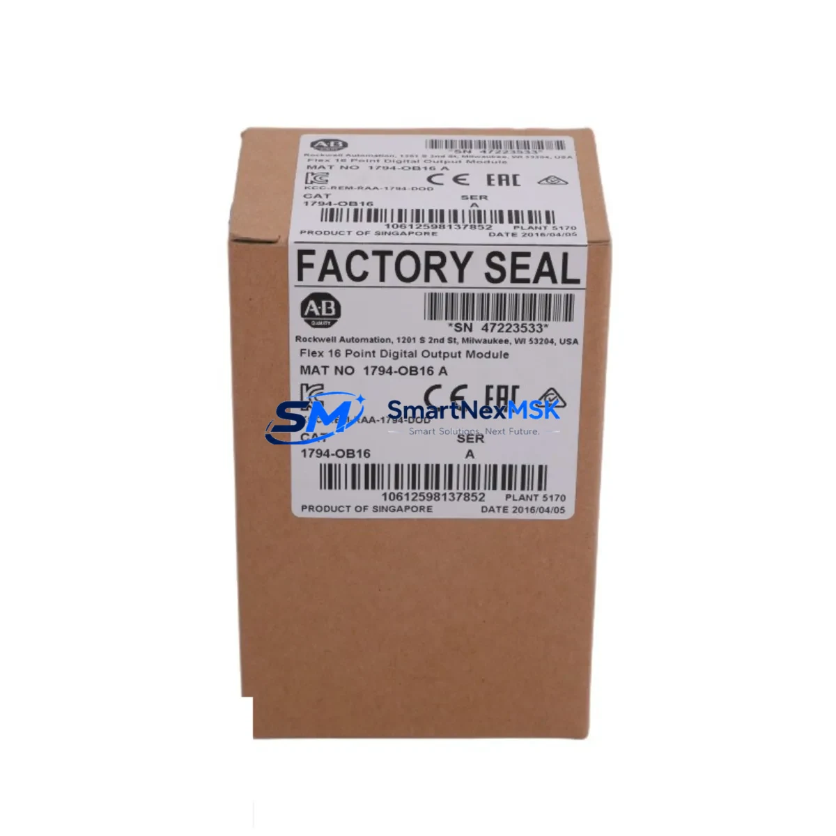 AB | 1794-OB16 | Flex 16 Point Digital Output Module image 2