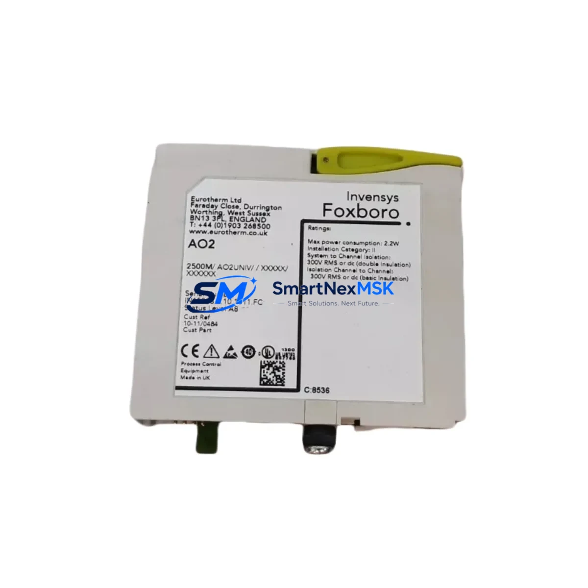 EUROTHERM 2500M/AO2UNIV Analog Output Module image 3