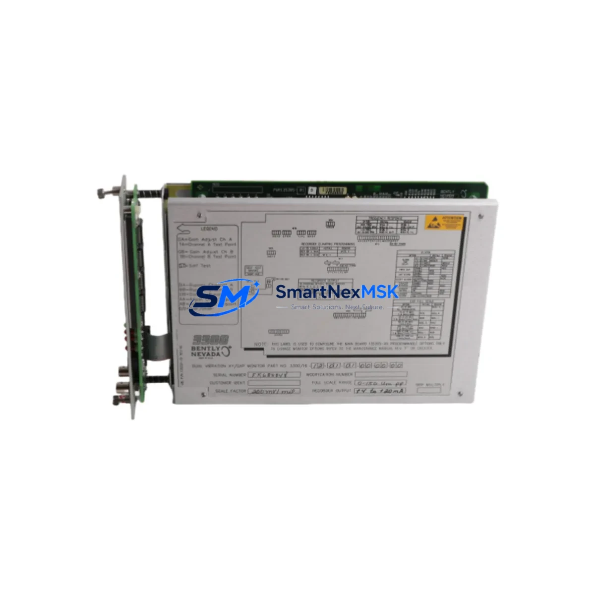 BENTLY NEVADA | 3300/16 | Dual Vibration Monitor Module image 5