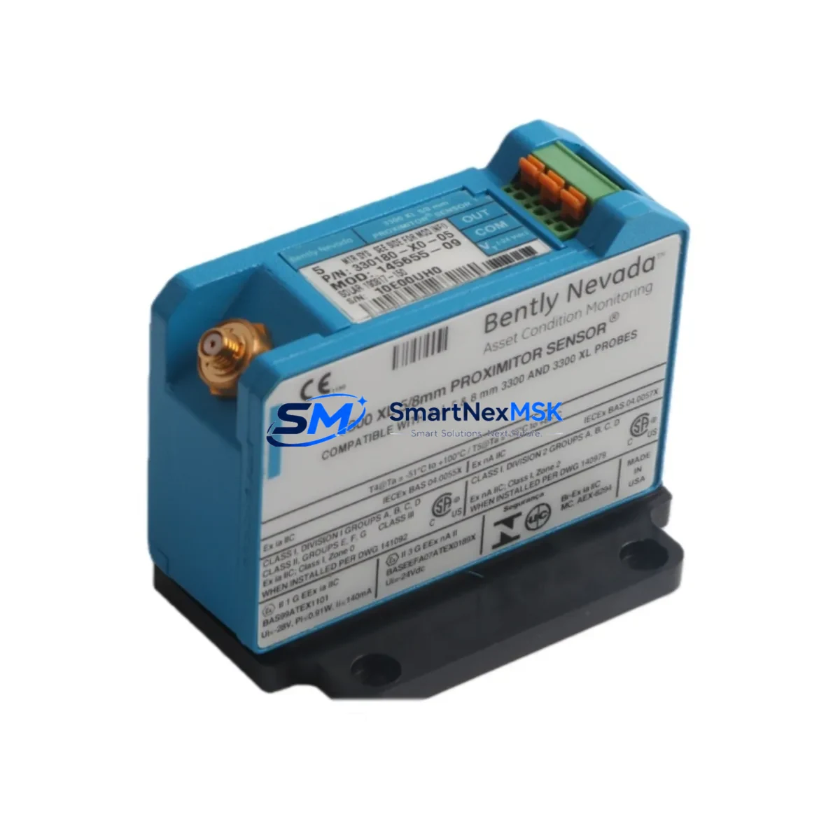 Bently Nevada 330180-X0-05 MOD:145004-63 Proximitor Sensor image 3