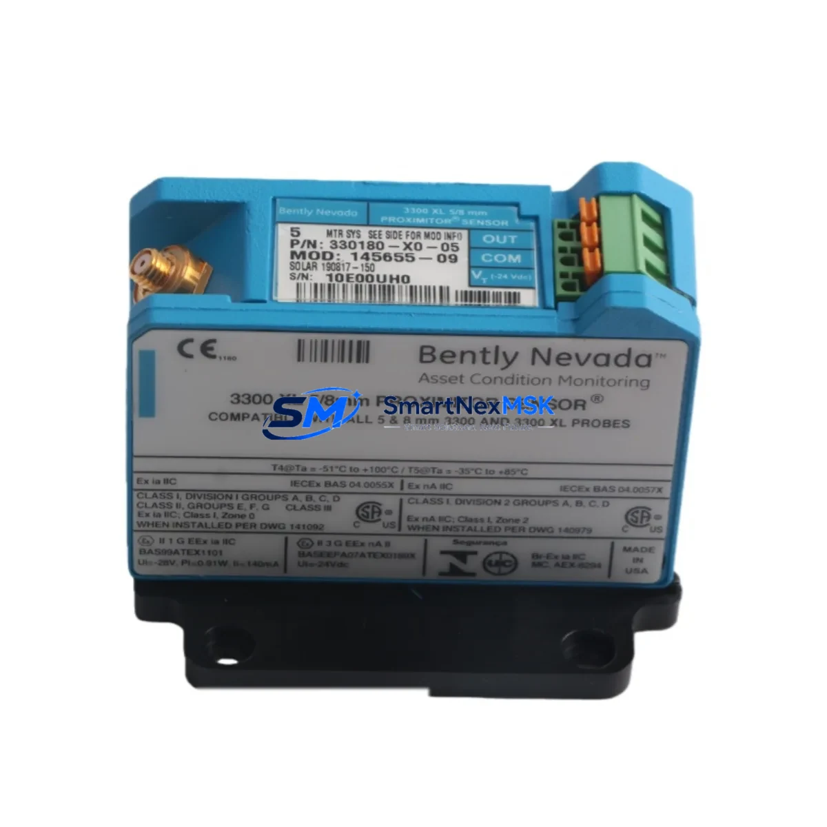 Bently Nevada 330180-X0-CN MOD:145004-83 Proximitor Sensor