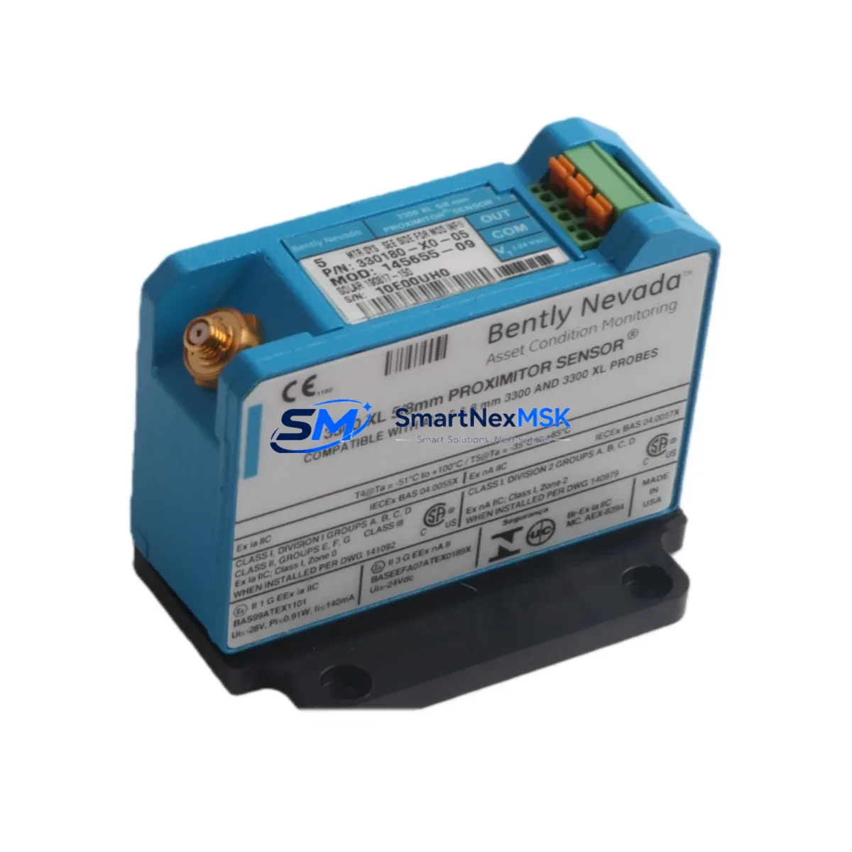 Bently Nevada 330180-X0-CN MOD:145004-83 Proximitor Sensor image 2