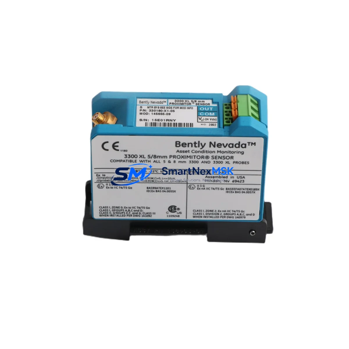 BENTLY NEVADA 330180-X1-05 MOD:145004-13 Proximitor Sensor image 3