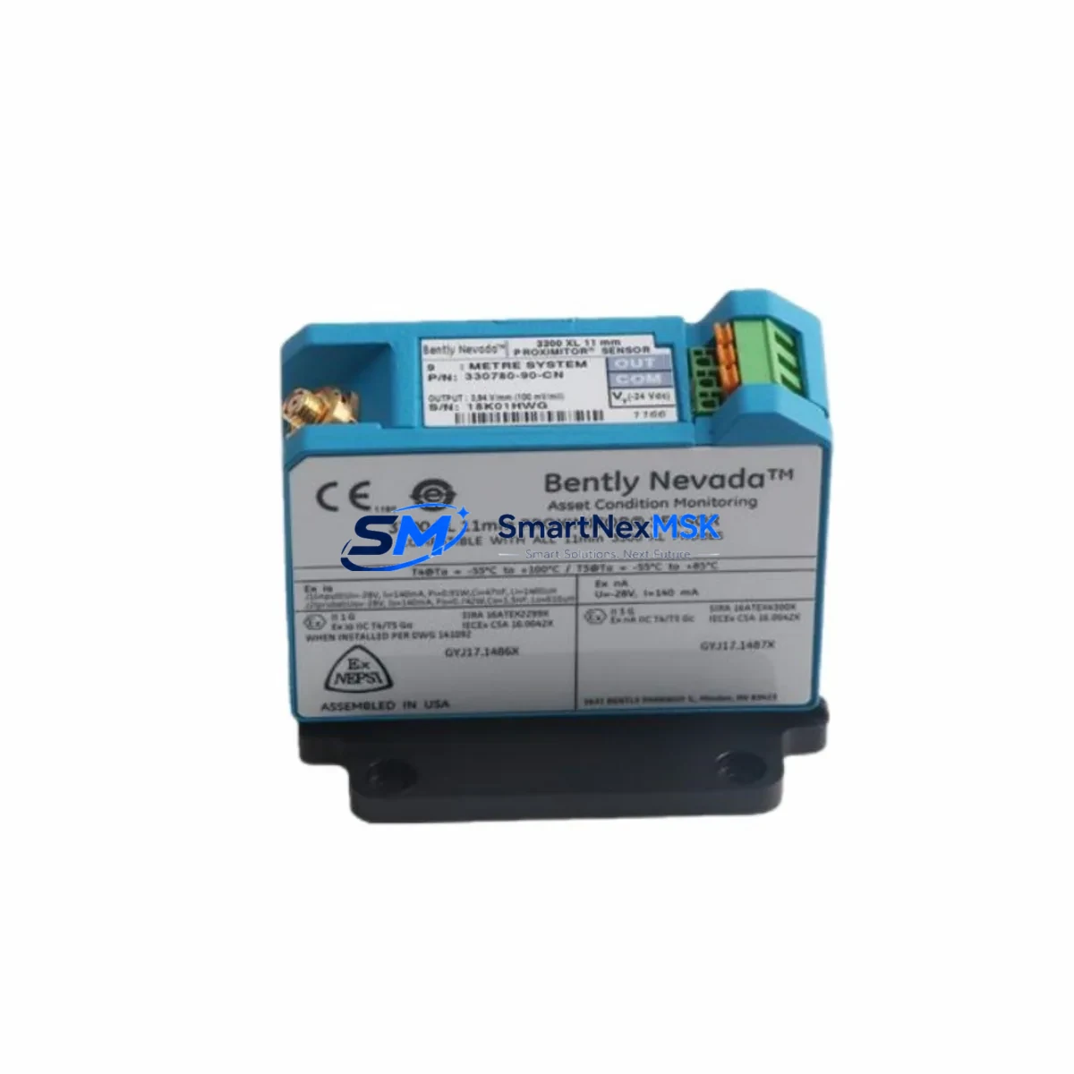 BENTLY NEVADA | 330780-90-CN | Proximitor Sensor image 3