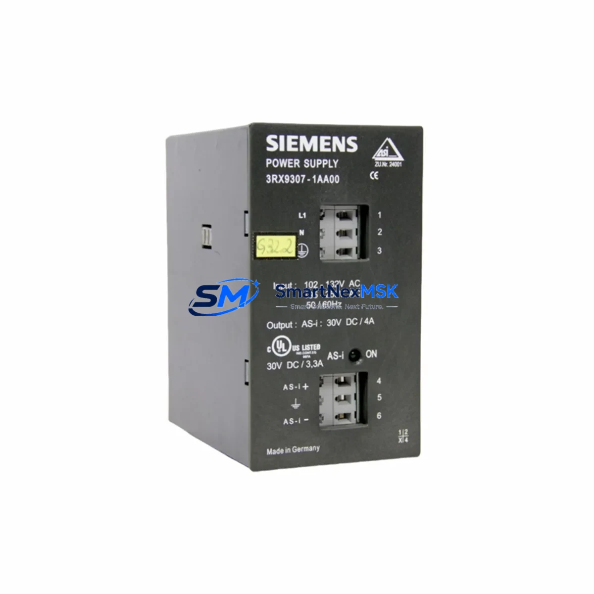 SIEMENS 3RX9307-1AA00 POWER SUPPLY UNIT