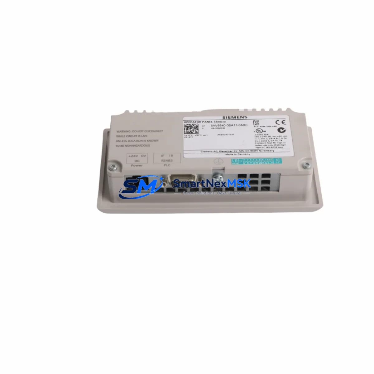 Siemens 6AV6640-0BA11-0AX0 operation panel