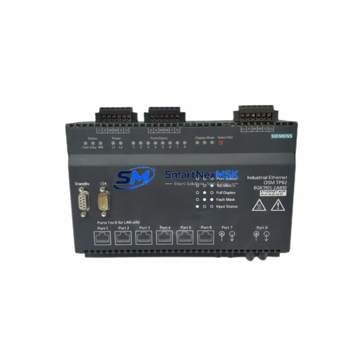 SIEMENS 6GK1105-2AB10 TP62 Ethernet Opitical Switch Module image 2