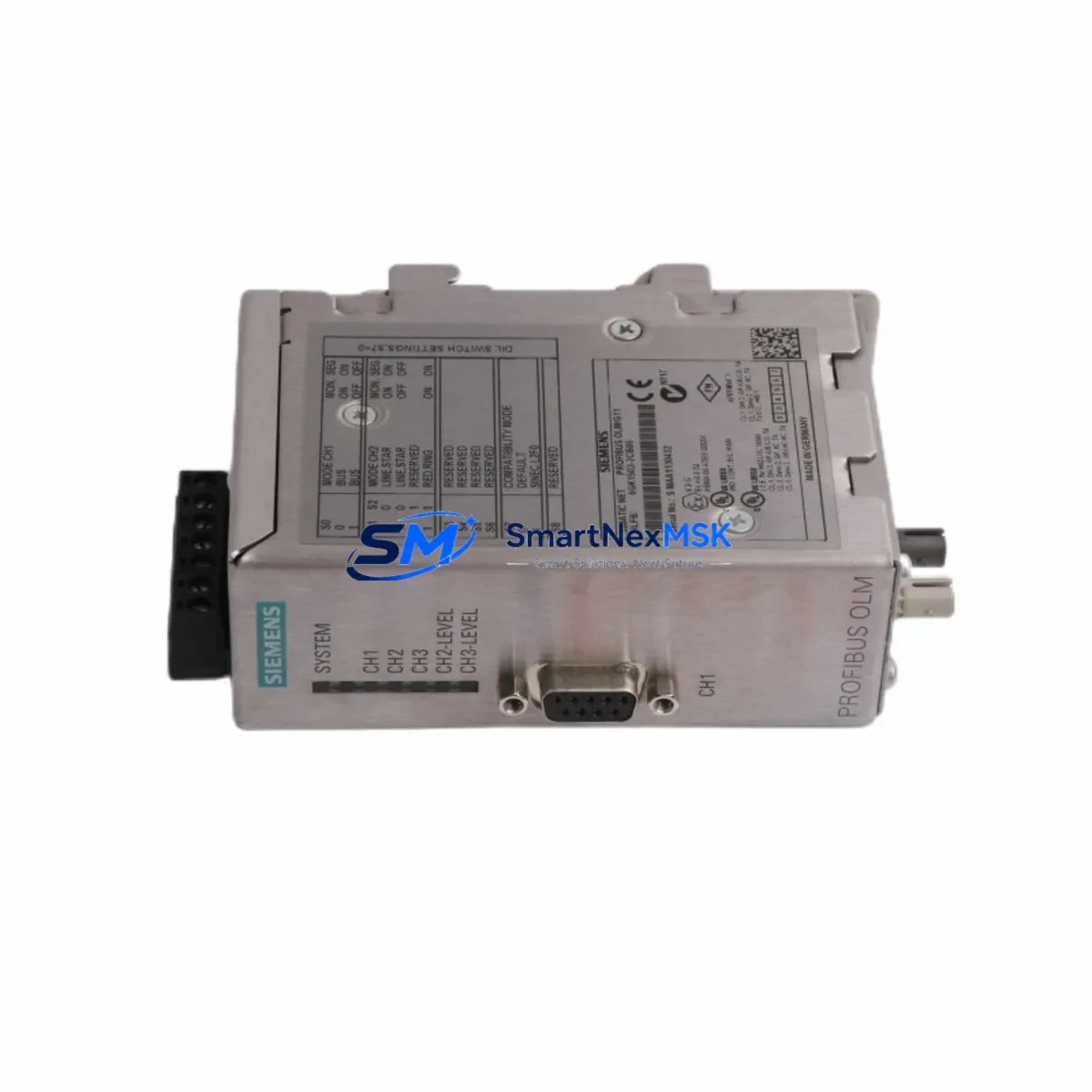 SIEMENS 6GK1503-2CB00 Profibus OLM/G11 - V4.0 Optical Link Module image 3