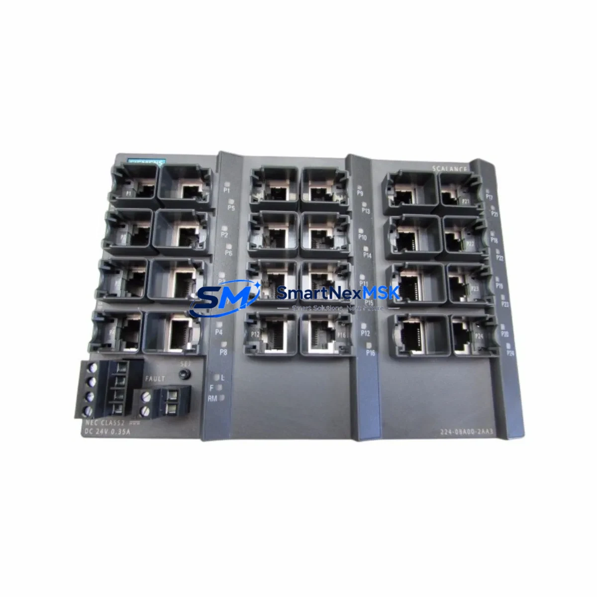 SIEMENS 6GK5224-0BA00-2AA3 SIMATIC NET SCALANCE X224 MANAGED IE SW image 2
