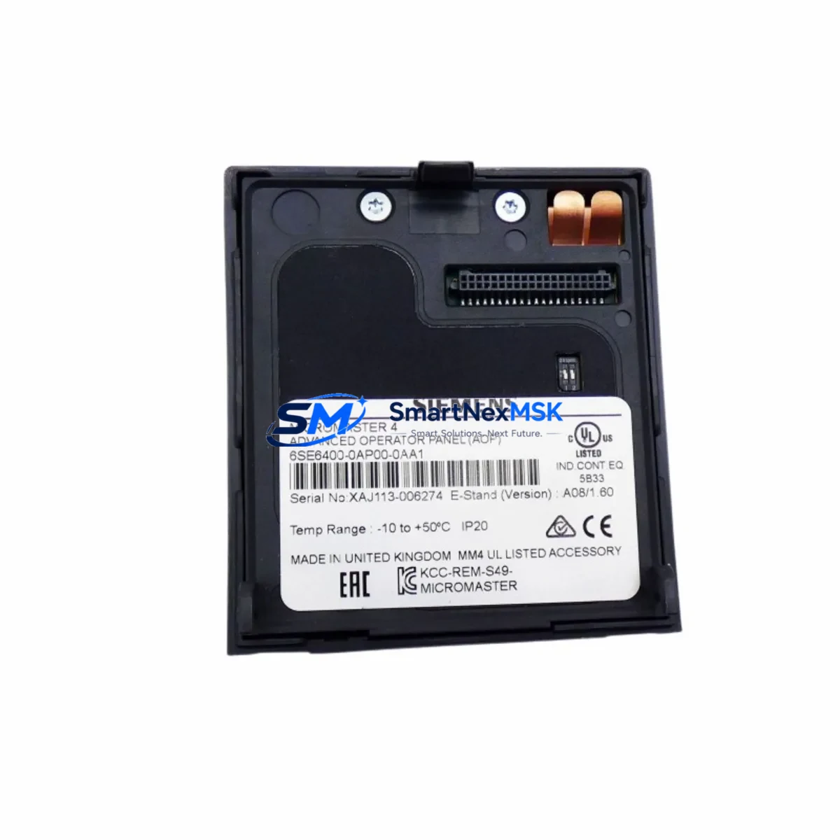 SIEMENS 6SE6400-0AP00-0AA1 Operator Panel image 2