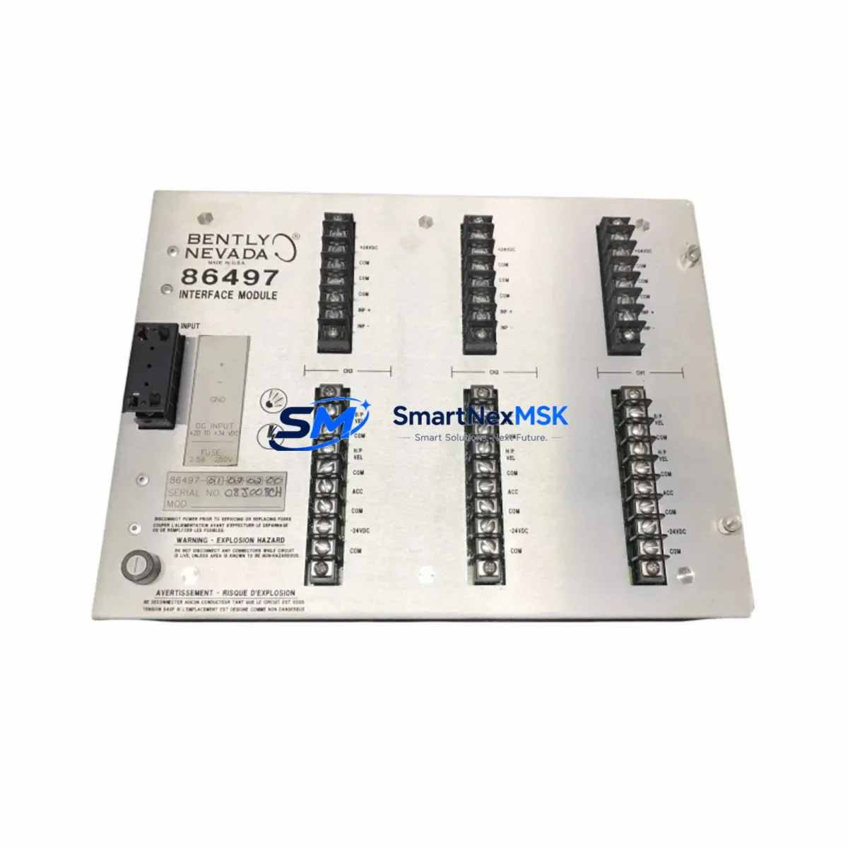 Bently Nevada 86497-01-02-02-00 Interface Module image 3