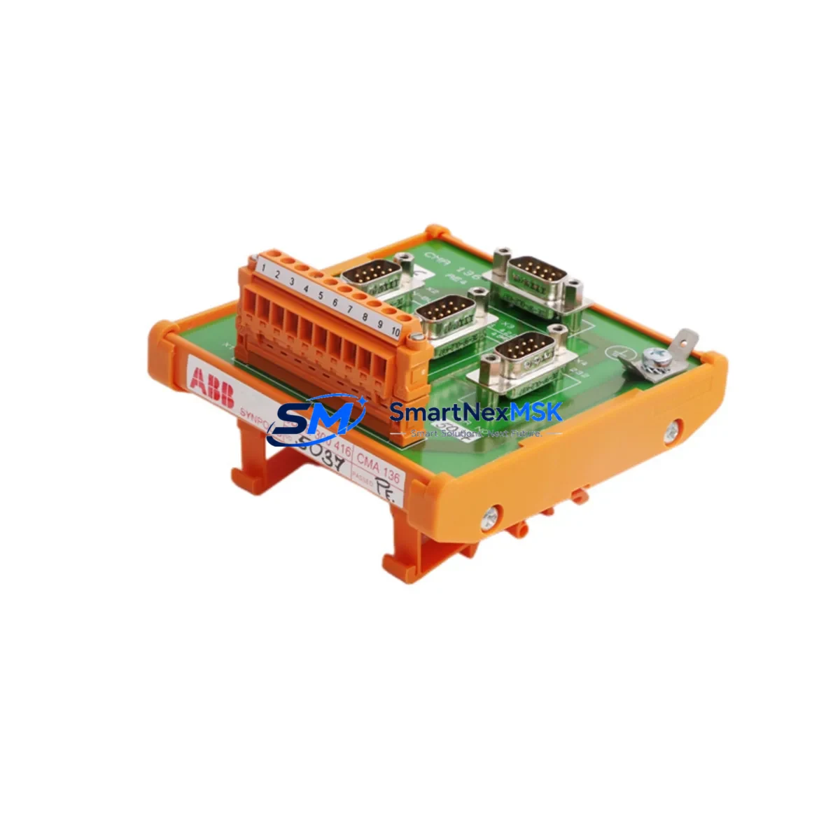 ABB | CMA136 3DDE300416 | Generator Relay Terminal Board image 2