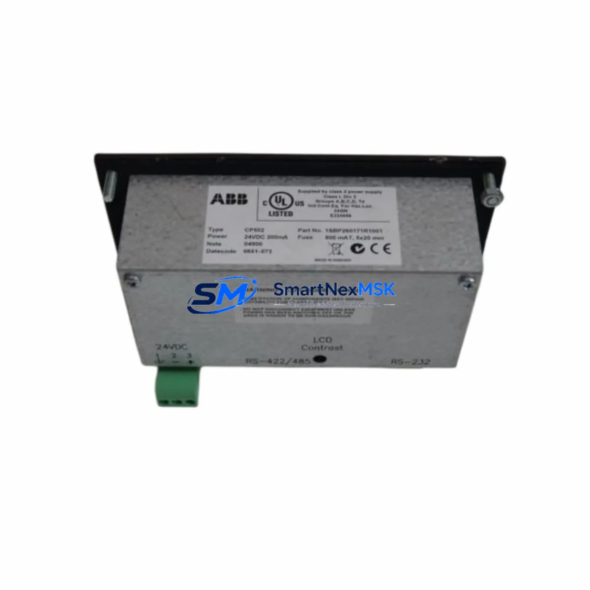 ABB | CP502 1SBP260190R1001-A | Text Display Panel image 2