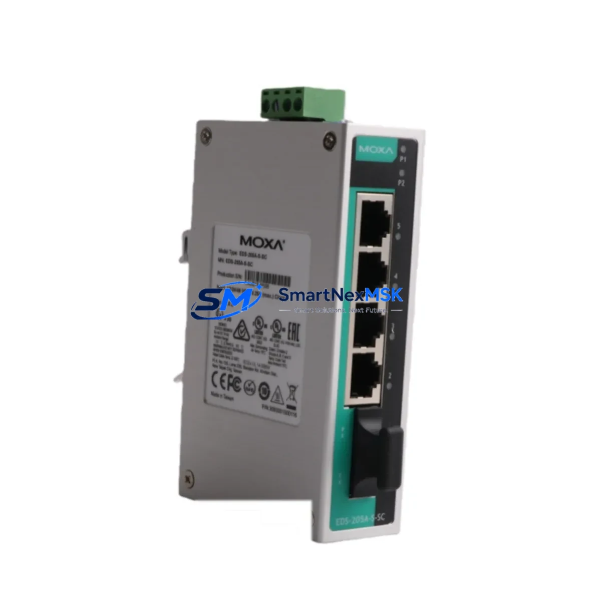 Moxa EDS-205A Compact Unmanaged Ethernet Switch