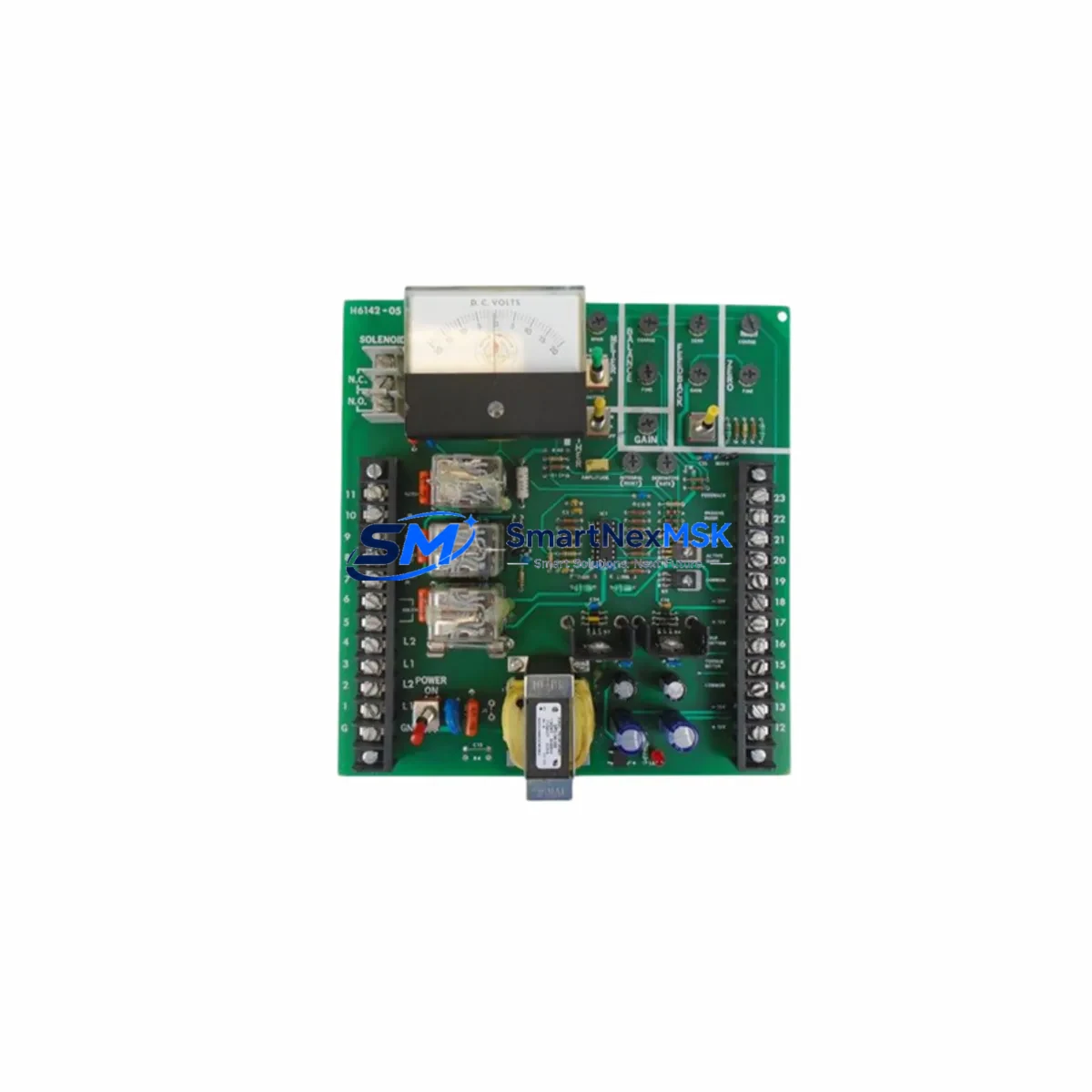 NORTH AMERICAN H6142-05 DC Voltage Meter PC Board