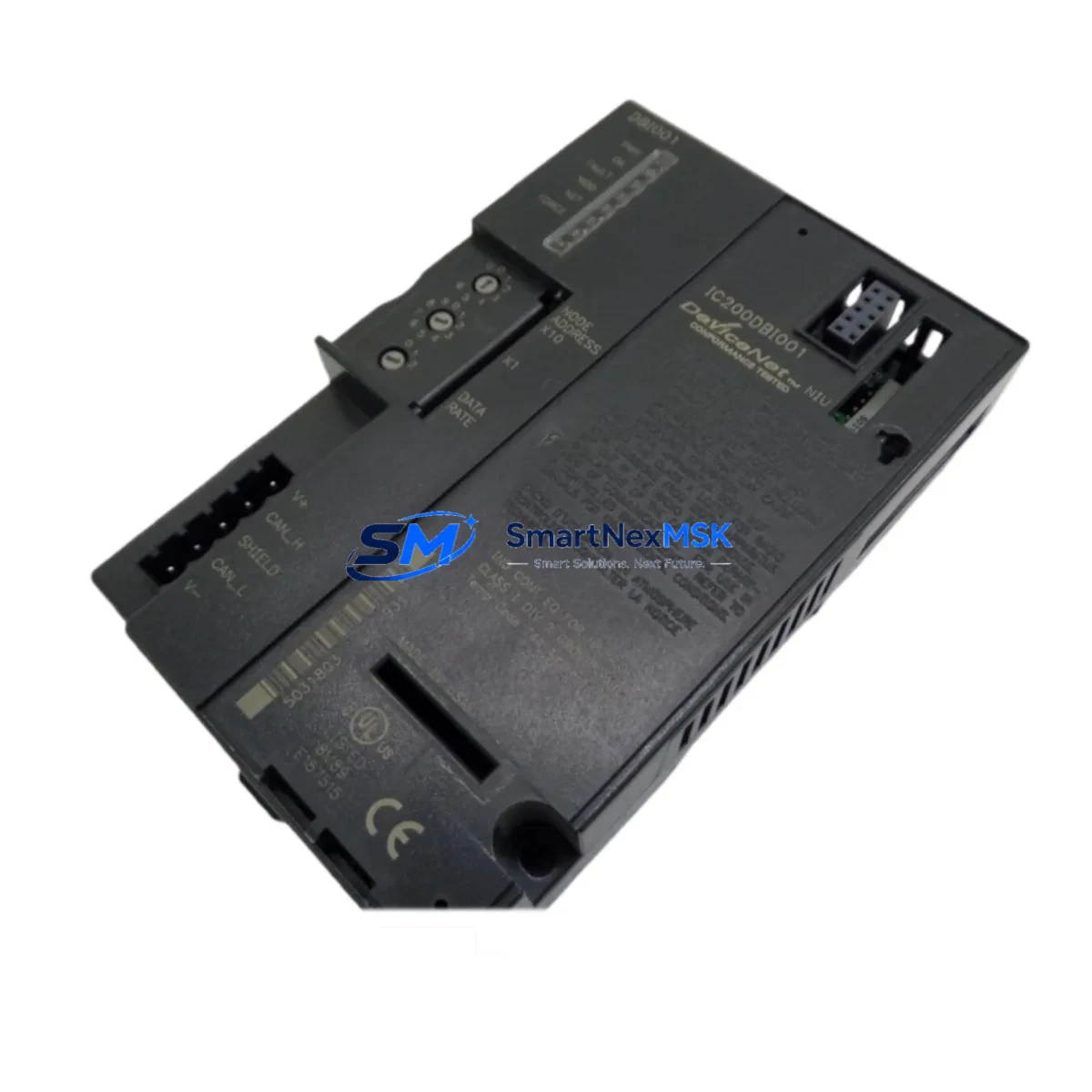 General Electric IC200DBI001 VersaMax Remote I/O DeviceNet network interface unit image 2