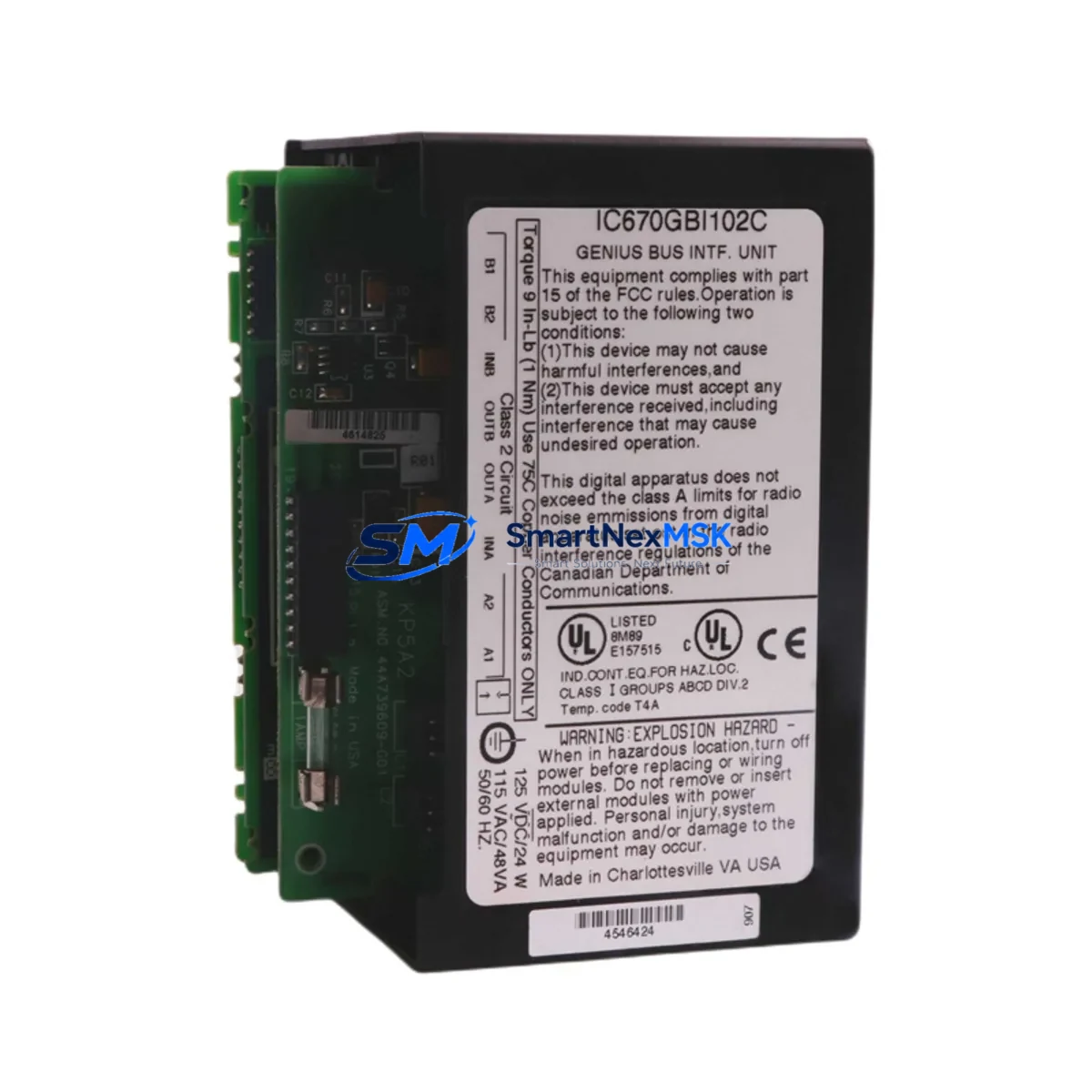 GE | IC670GBI102 | Genius Bus Interface Unit image 2