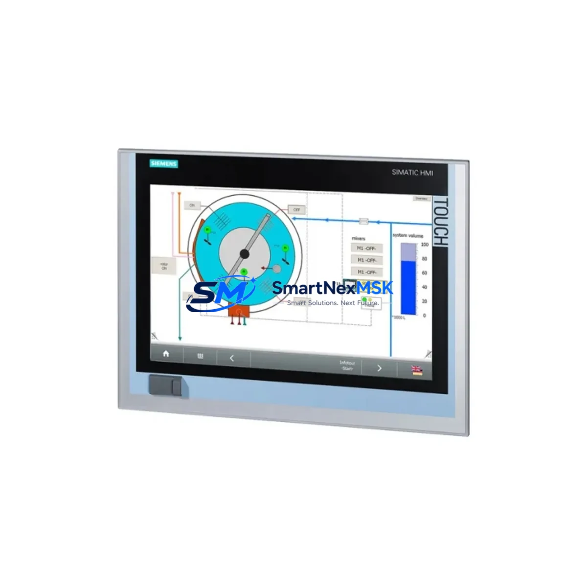 SIEMENS IPC477D 6AV7240-0HC07-0PA0 MULTITOUCH