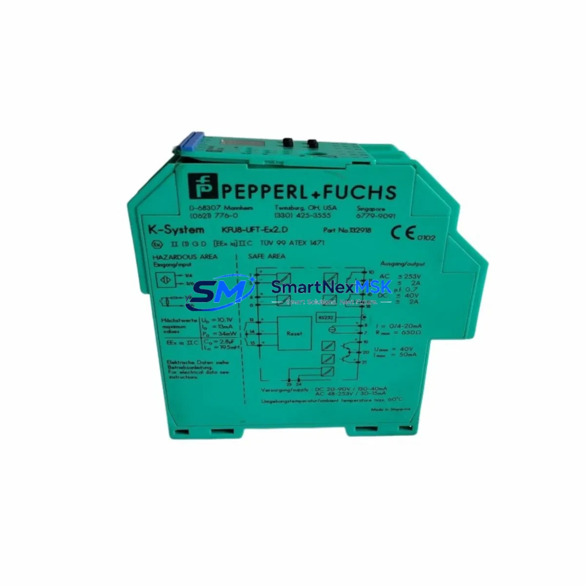 P+F KFU8-UFT-EX2.D FREQUENCY CONVERTER image 3