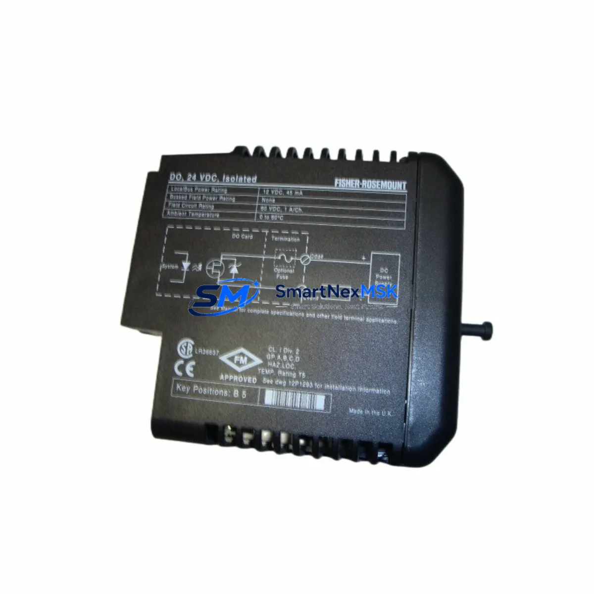 EMERSON KJ3001X1-BG1 12P0557X122 DO 24 VDC ISOLATED
