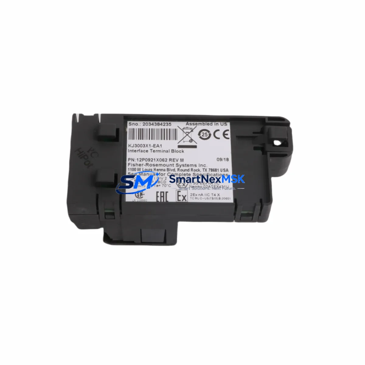 EMERSON KJ3003X1-EA1 12P0921X062 Terminal Block image 2