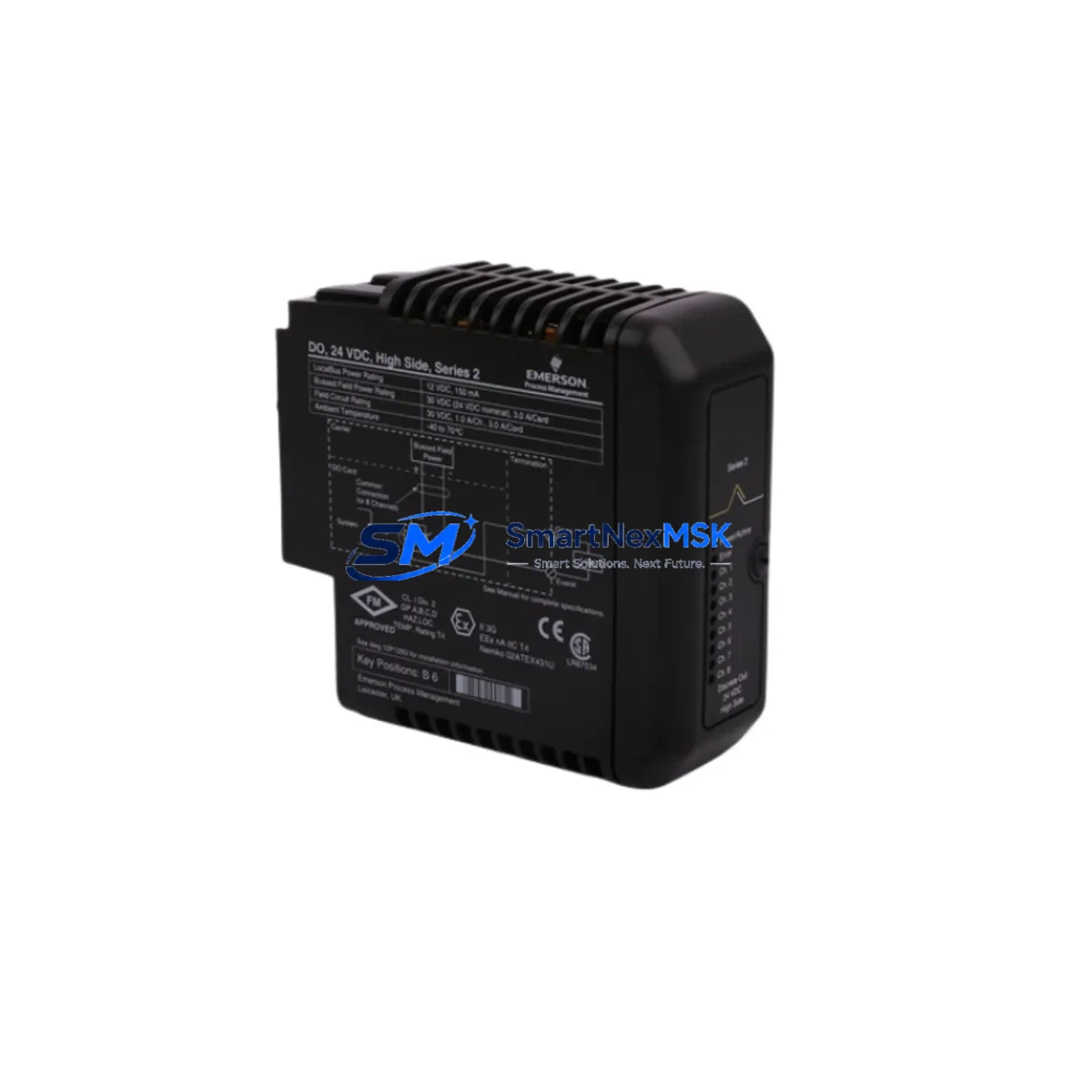 EMERSON KJ3202X1-BA1 12P2536X042 High Side Output Module image 2