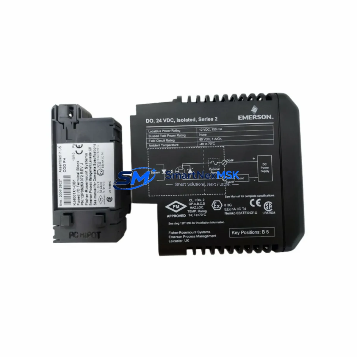 EMERSON KJ3208X1-BA1 12P3904X012 Module Isolated image 2