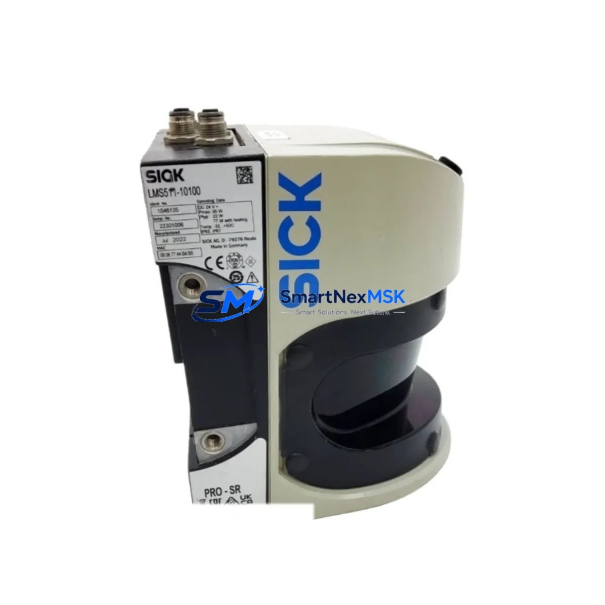 SICK LMS511-10100 ID. NUMBER 1046135 2D Lidar Sensor image 2
