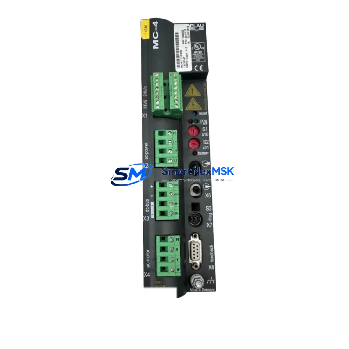 SCHNEIDER MC-4/11/10/400 HW: E0P603 SW:00.22.03 ELAU PAC DRIVE image 3