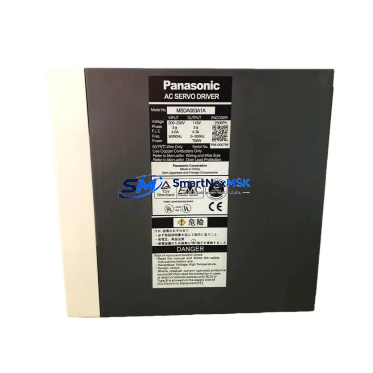 Panasonic MSDA083A1A AC Servo Driver image 3