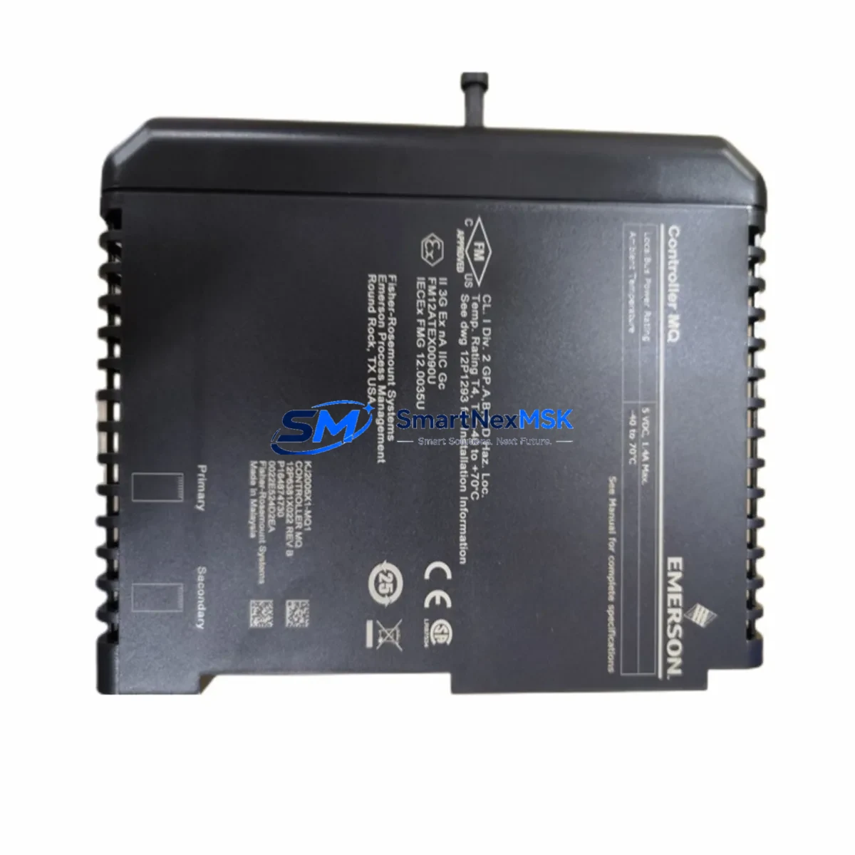 EMERSON VE3008 KJ2005X1-MQ2 13P0072X082 MQ Controller